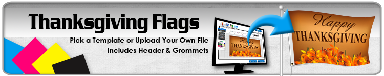 Thanksgiving Flags - Order Custom Flags Online